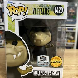 HQ EXCLUSIVE LE CHASE Maleficent's Goon Funko Pops #1420 Disney Sleeping Beauty