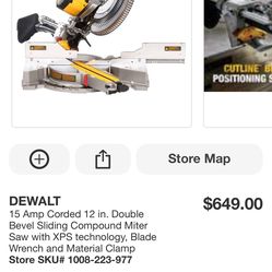 Dewalt saw