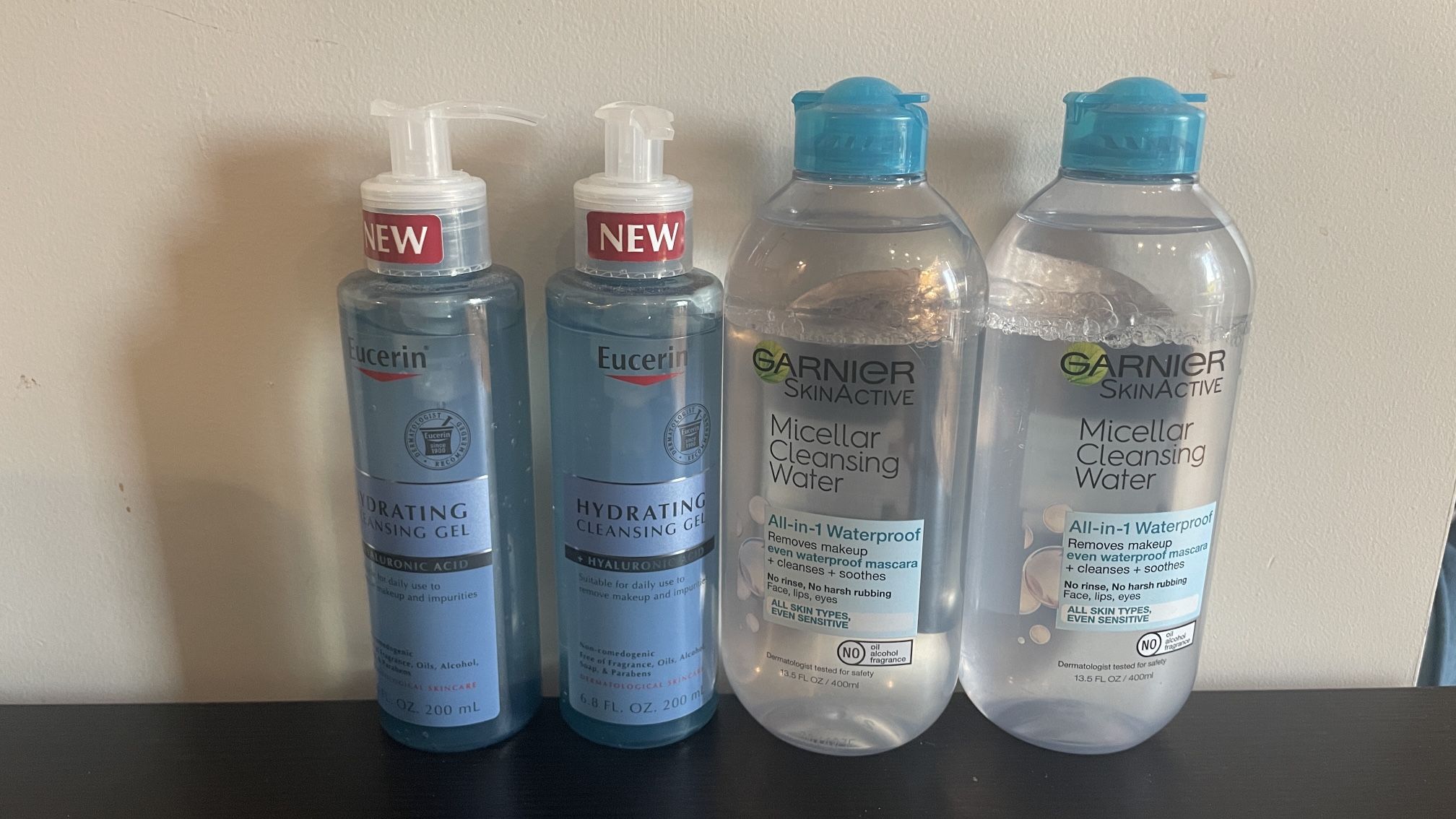 Facial Cleanser Eucerin Garnier Bundle $20