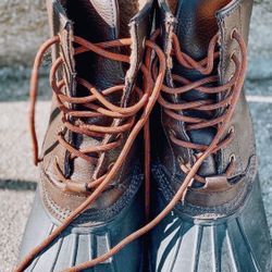 Men’s Tommy Hilfiger Duck Boots Size 11