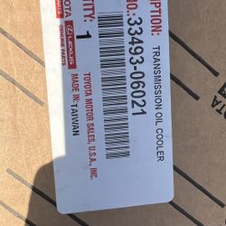 Toyota Oil Cooler