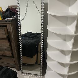 Austin area pick up only: Cool full body mirror with gem stones