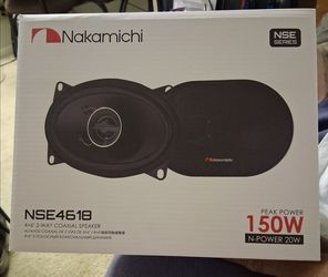 Nakamichi 4x6 Speakers Brand New In The Box