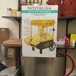 Nostalgia Kettle Popcorn Maker 