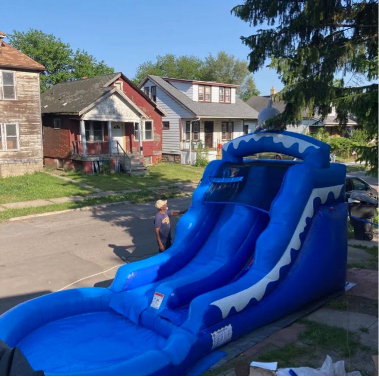 13ft Waterslide For Sale With 1hp Blower