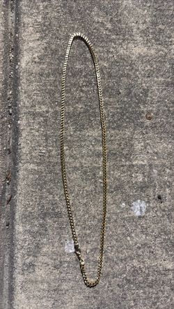 Gold chain 14 al gold long wiegh 20 grams