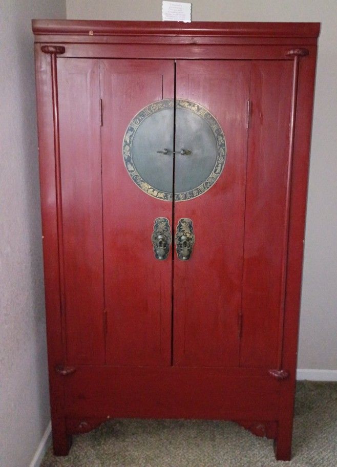 Antique Chinese Wedding Cabinet