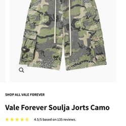 Vale Forever soulja jorts camo 