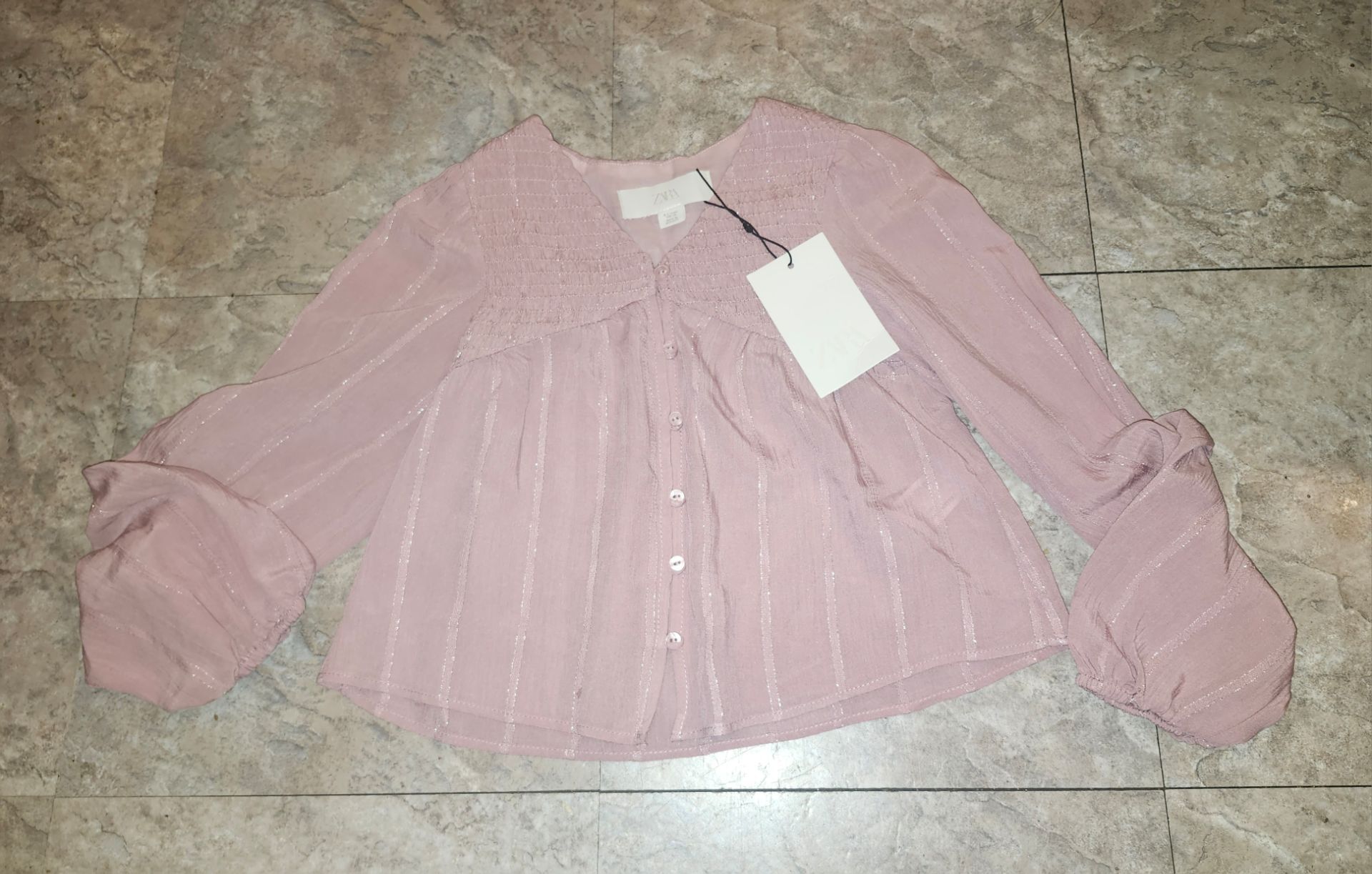 Zara girls shirt new 6x