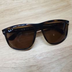Ray-Ban RB4147 710/57 60 15 BOYFRIEND Havana Brown Polarized Sunglasses