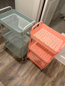 Free Rolling storage carts