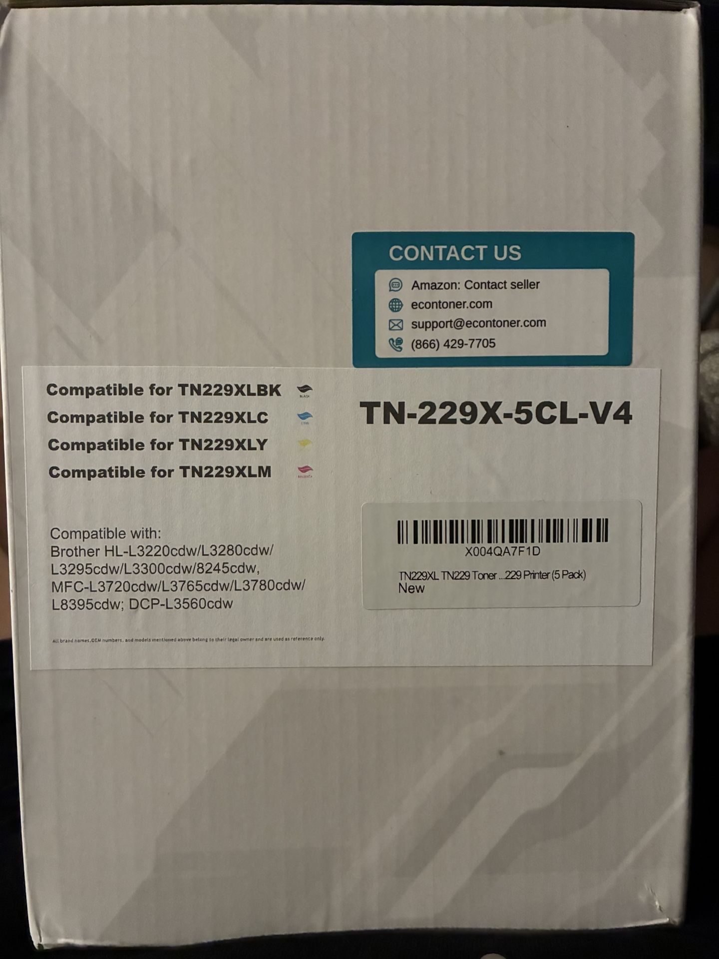 TN 229X 5CL V4 Toner Compatible With Brother,New Products : American Fashion Style Bags On Sale