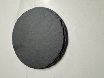 Round Slate Stone Coaster