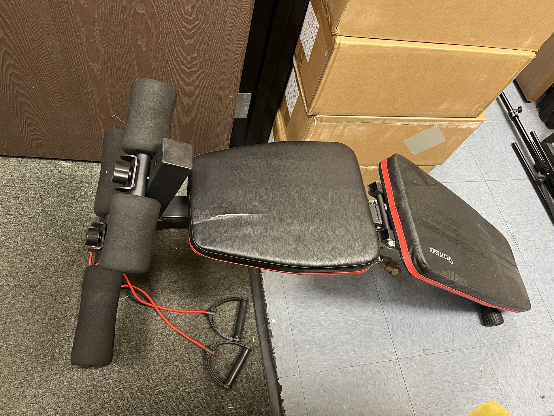 Adjustable Weight Bench, Foldable Workout Benches for Home Gym, 6 Backrest Position Exercise Bench for Strength Training, Upgraded Thickened Steel Sup