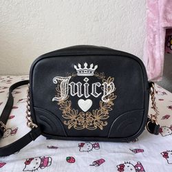 Black Juicy Couture Crossbody Bag 
