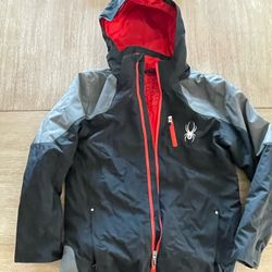 Spyder Boys Snow/ Ski Jacket Size 18 (minimal use)