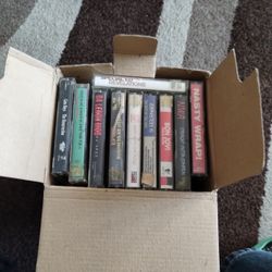 A Box Of Old School Rap CDs 