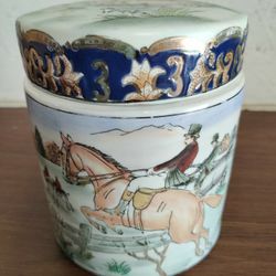 TOBACCO/BISCUIT LIDDED JAR