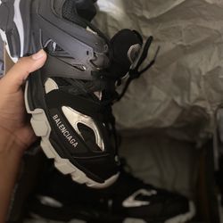 Balenciaga Track/ Black Silver