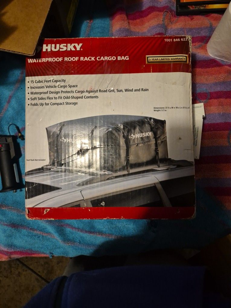 Husky Waterproof Roof Rackcargo Bag