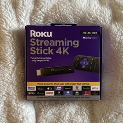 NEW Sealed Roku Streaming Stick 4K