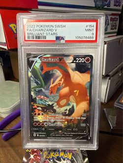 Pokemon PSA 9 Charizard V