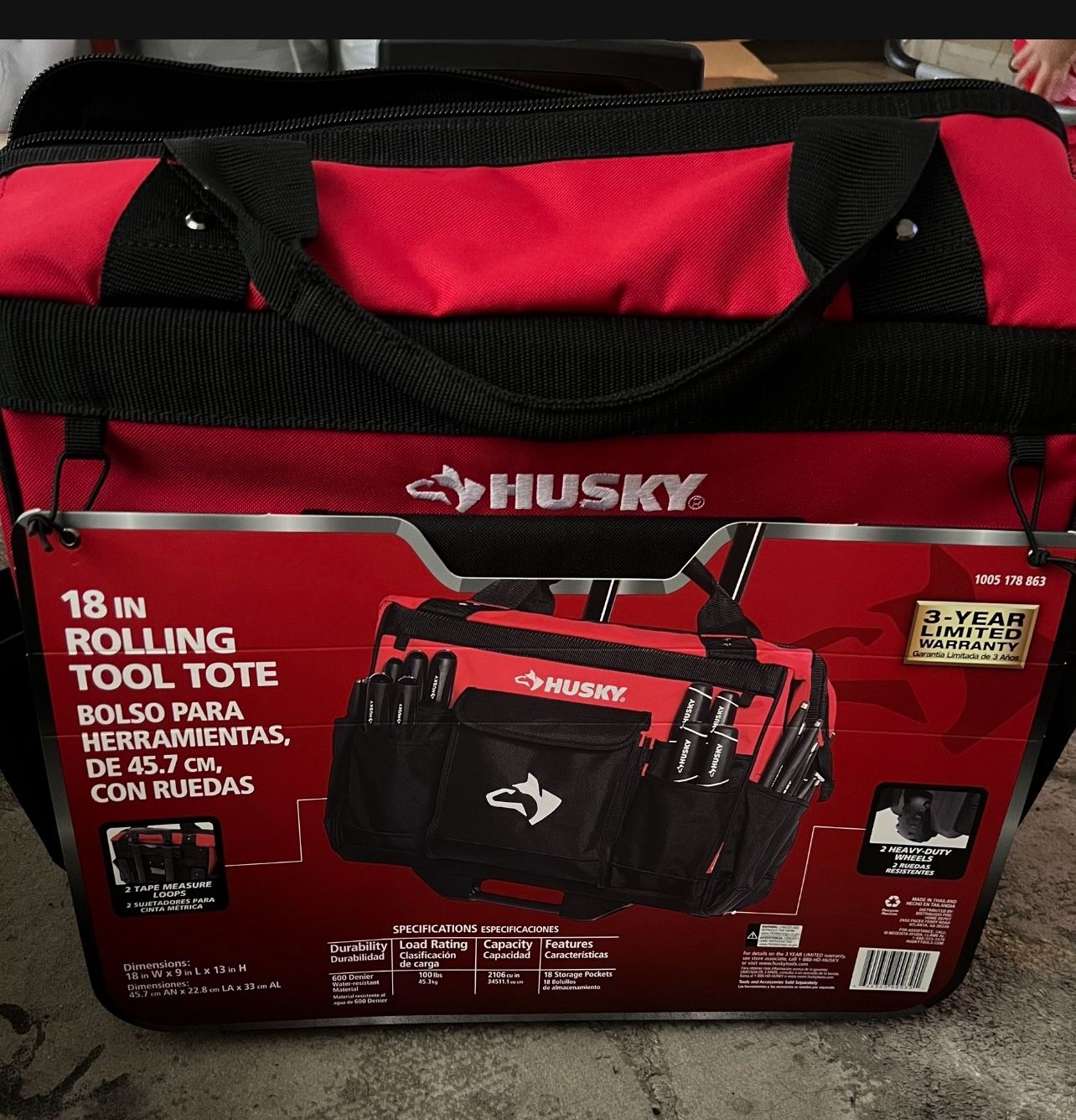 Husky Rolling Tool Box