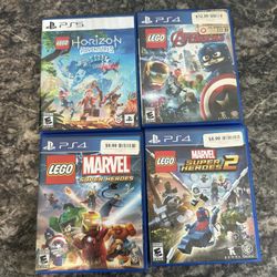 Bundle Of 4 Lego PlayStation Games