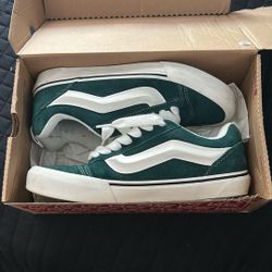 vans knu skool green 9 men’s