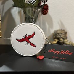 Halloween Purse Sleepy Hollow Bird Cage Thaumatrope Wristlet 