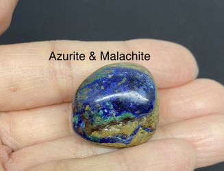 Azurite & Malachite Genuine Polished Stone from Peru 18.7g