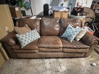 Free! Leather Couch