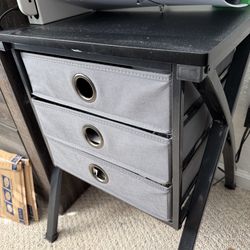 Side Desk File/Storage Cabinet