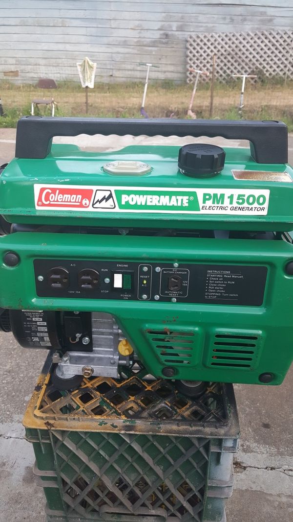 Coleman 1500 generator for Sale in Port Orchard, WA OfferUp