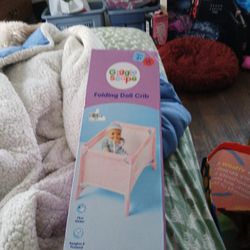 Folding Doll Crib
