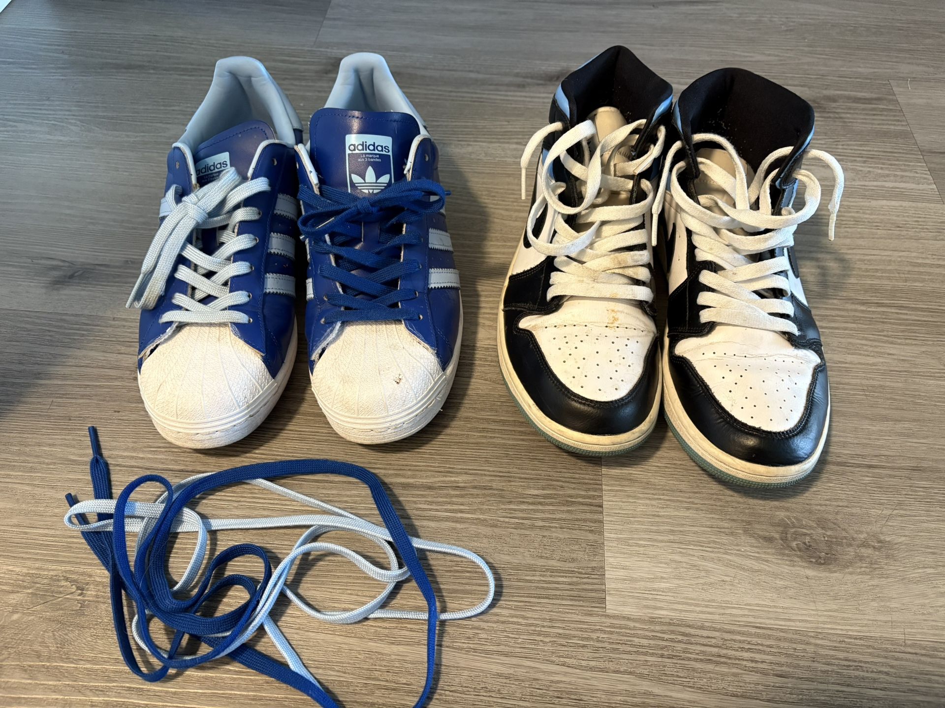 Men’s Jordan 1s & Adidas 