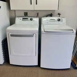 LG washer and dryer set