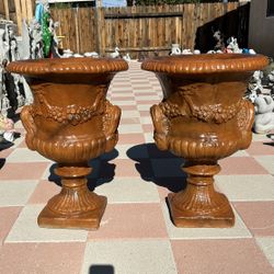 New Flower Pots Made Out Of Cement Perfect Gift 🎁 