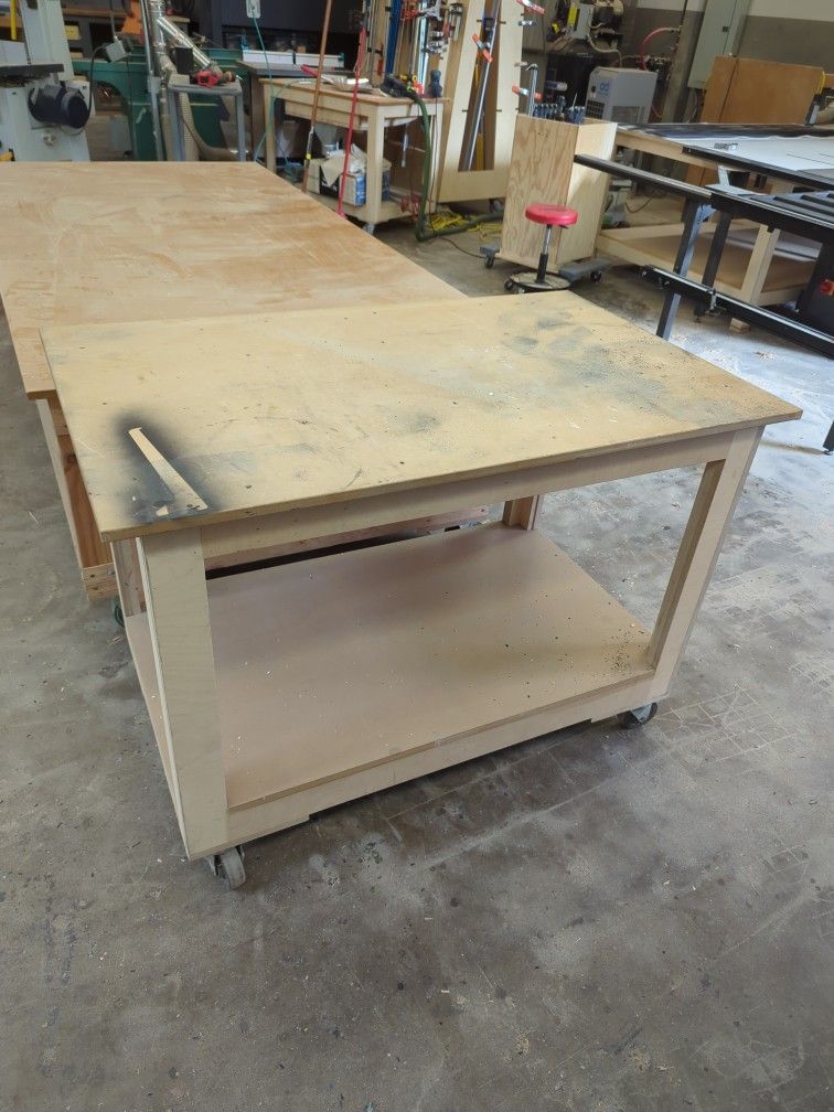 Rolling Workbench/ Assembly Tables for Sale in El Cajon, CA OfferUp