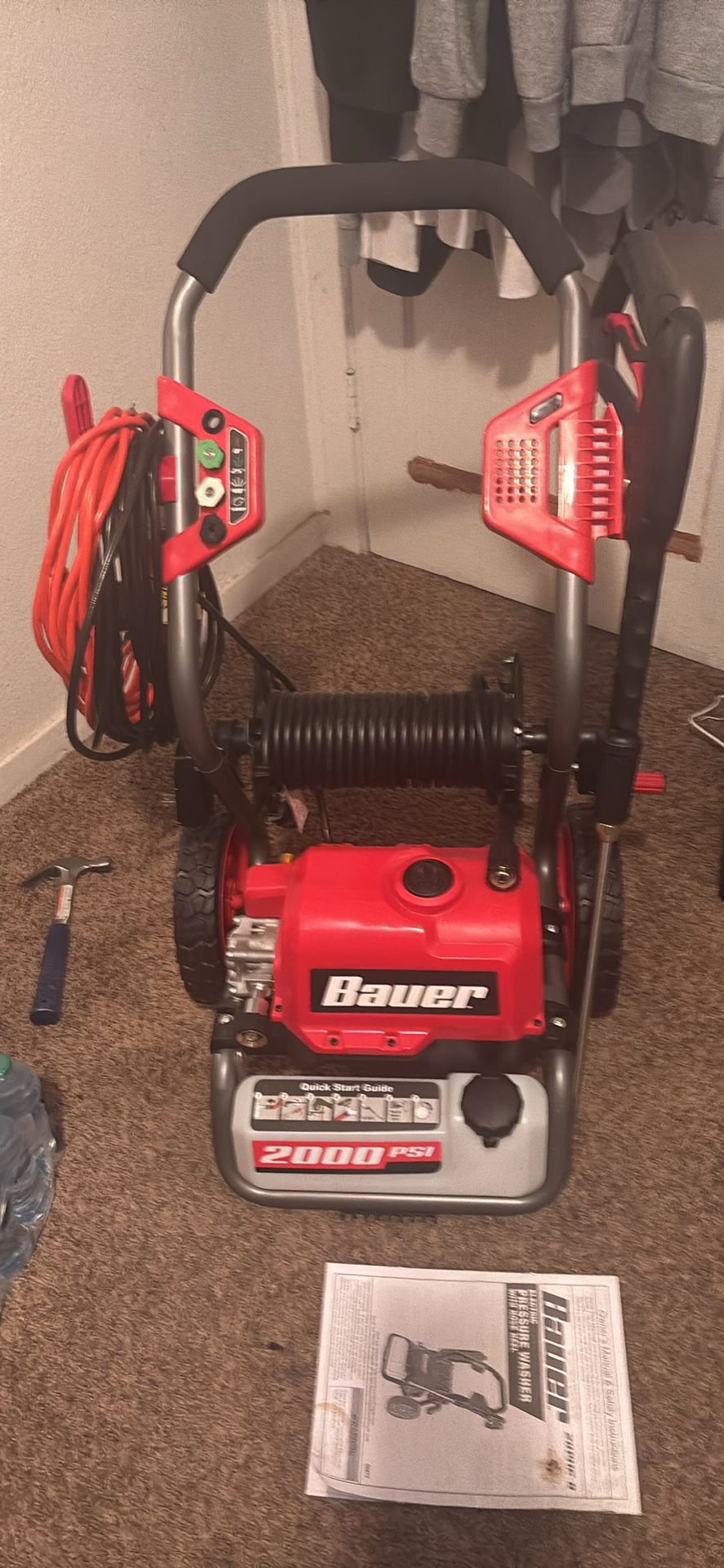 Bauer 2000psi Pressure Washer 