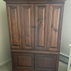 Cherry Wood TV Cabinet 