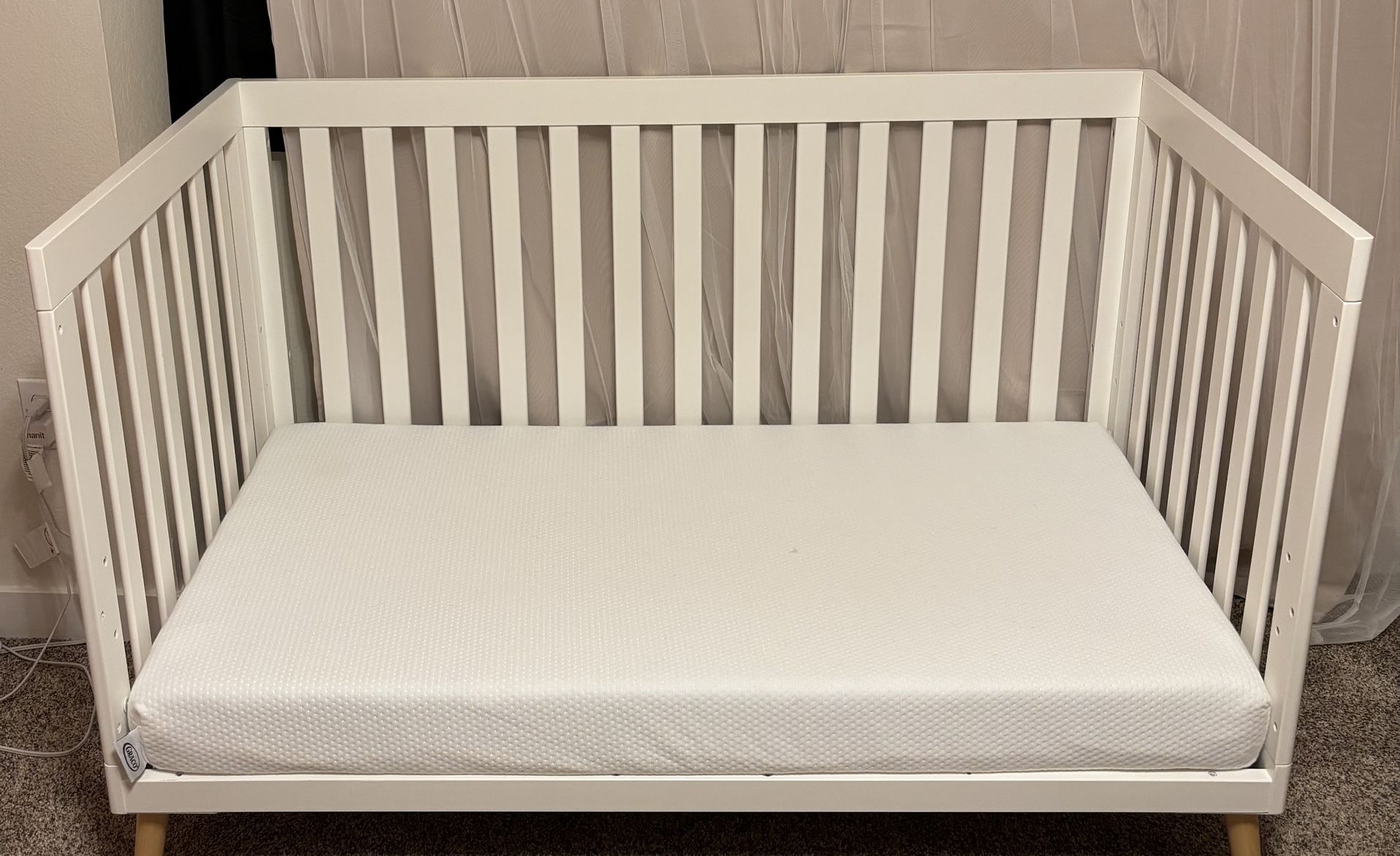 Toddler Bed/crib And Mattress