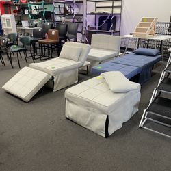 Folding Sofa Bed, 4 in 1 Daybeds Ottoman Chair Lounge Couch for Guest Sleeper, Suitable for Modern Living Room, Bedroom, Folding Ottoman Sleeper Guest