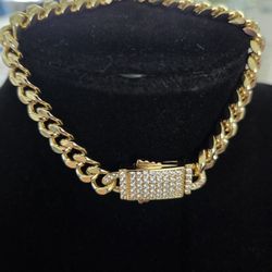 Unisex Cuban link bracelet