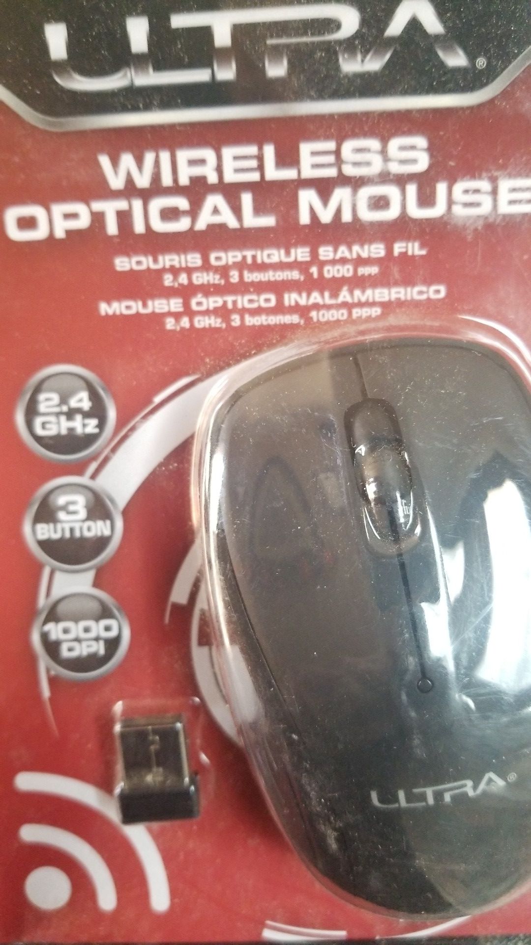 Ultra wireless mouse.