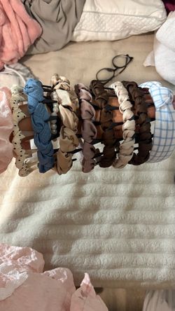 Set of Braided Headbands (Brand New) - Neutral Colors