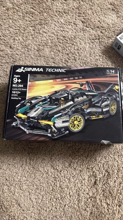 Sinma Technic Lambo V12 Vision Building Set