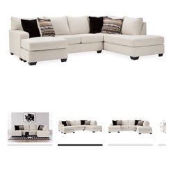 Cambri Two Piece Sectional With Chaise 