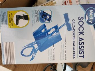 Medical sock assisting puller