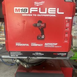 Milwaukee M18 FUEL 18V Lithium-Ion Brushless Cordless 1/2 in. Hammer Drill